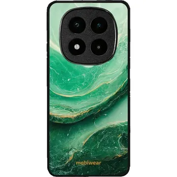 Pouzdro na mobilní telefon Lesklý kryt Mobiwear Glossy - Xiaomi Poco X7 - G023G - Zelený mramor (Prémiové lesklé pouzdro, obal, kryt Mobiwear Glossy na mobil Xiaomi Poco X7 - G023G - Zelený mramor, materiál Plast + TPU silikon - krytí po všech stranách, neošoupatelný potisk, tenké)