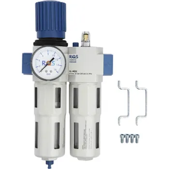 MIDI RQS 05-00-41, Redukční ventil tlaku s odlučovačem 3/4" a olejničkou