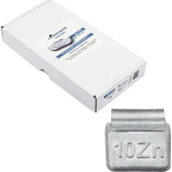 Sada na opravu pneumatiky Fivestars 10g, Zinková závaží pro plechové disky, 10g, 100 ks, 01-02-14