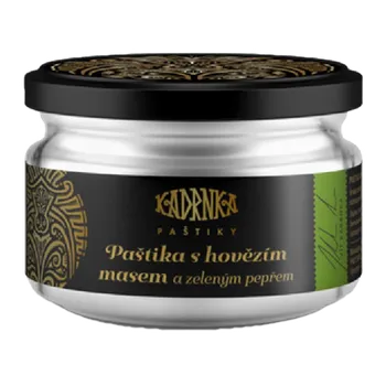 Paštika s hovězím masem a zeleným pepřem Vít Kadrnka 160g