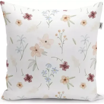 Polštář Dekorační polštář Romantické květy - Sablio - 50x50 cm