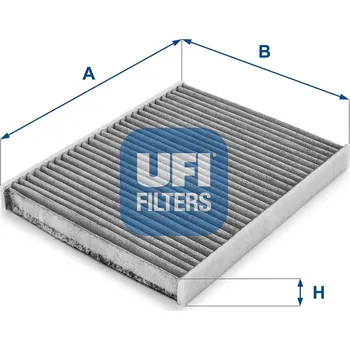 Ventilátor topení a klimatizace Filtr, vzduch v interiéru UFI 54.103.00