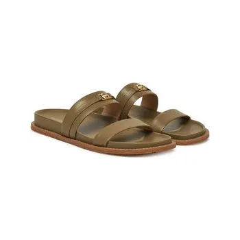 Dámské žabky MICHAEL Michael Kors Nazouváky Mandy Flat Sandal 40S5MAFS2L Zelená 39