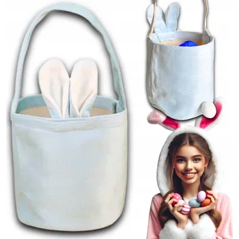 Obraz Velikonoční závěs z látky - zajíc