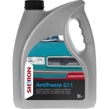 Náplň do chladiče a ostřikovače SHERON Antifreeze G11 3 lt
