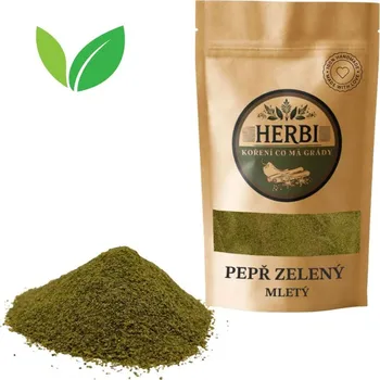 Koření Herbi Pepř zelený mletý, 20 g – jemně kořeněná svěžest do každého jídla