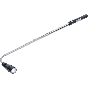 Sada nářadí BGS 9303, Teleskopická baterka LED s magnetem | "2 V 1"