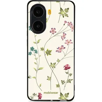 Pouzdro na mobilní telefon Lesklý kryt Mobiwear Glossy - Xiaomi Poco X7 Pro - G035G - Tenké rostlinky s květy (Prémiové lesklé pouzdro, obal, kryt Mobiwear Glossy na mobil Xiaomi Poco X7 Pro - G035G - Tenké rostlinky s květy, materiál Plast + TPU silikon - krytí po všech stranách,)