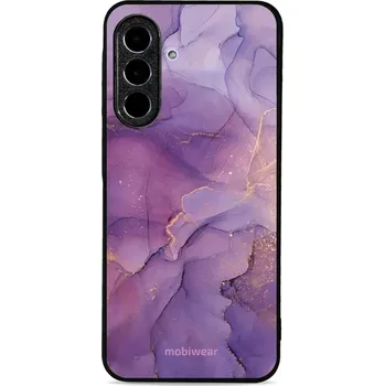 Pouzdro na mobilní telefon Lesklý kryt Mobiwear Glossy - Samsung Galaxy A26 5G - G050G - Fialový mramor (Prémiové lesklé pouzdro, obal, kryt Mobiwear Glossy na mobil Samsung Galaxy A26 5G - G050G - Fialový mramor, materiál Plast + TPU silikon - krytí po všech stranách, neošoupateln