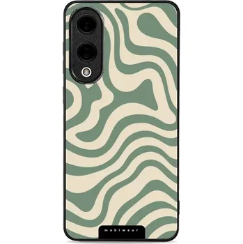 Pouzdro na mobilní telefon Lesklý kryt Mobiwear Glossy - Samsung Galaxy S25 Edge - GA57G Zelené a béžové zkrouceniny (Prémiové lesklé pouzdro, obal, kryt Mobiwear Glossy na mobil Samsung Galaxy S25 Edge - GA57G Zelené a béžové zkrouceniny, materiál Plast + TPU silikon - krytí po)