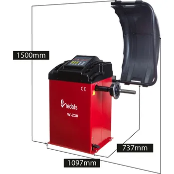 Sada na opravu pneumatiky AKČNÍ SET 1+1 Vyvažovačka REDATS W-230 + Zouvačka REDATS M-111, 30-07-07
