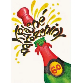 Přáníčko BeBechy - bílé - 60Sekt tiskopis