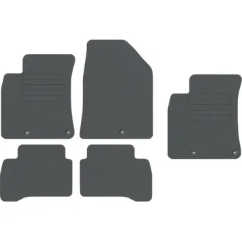 autokoberec Kobercové rohožky Edecor velurové 5 ks