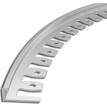 Podlahová lišta Profilteam ohebná ukončovací lišta pro podlahy 9-10 mm, 10x2500 Hliník