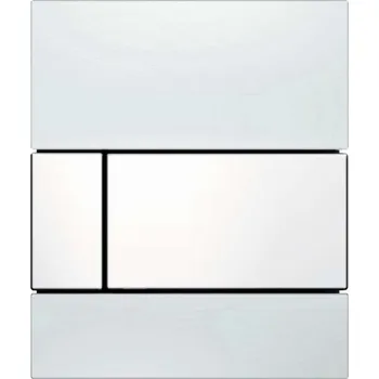 Splachovací tlačítko Tlačítko splachovače pro pisoár Tece SQUARE bílé