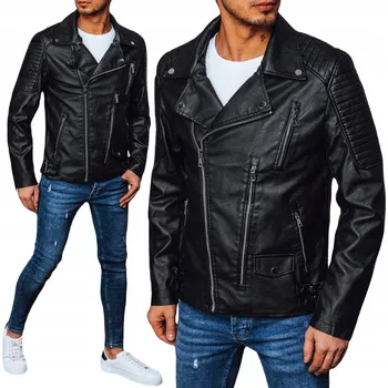 Moto bunda DStreet pánská bunda ramoneska bez kapuce TX4384 velikost M