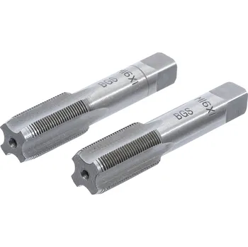 Závitořezný nástroj BGS 1900-M16X1.0-B, Sada závitníků | předřezávací a dokončovací závitník | M16 x 1,0 | 2dílná