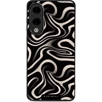 Lesklý kryt Mobiwear Glossy - Samsung Galaxy S25 Edge - GA63G Vlnky a linky (Prémiové lesklé pouzdro, obal, kryt Mobiwear Glossy na mobil Samsung Galaxy S25 Edge - GA63G Vlnky a linky, materiál Plast + TPU silikon - krytí po všech stranách, neošoupatelný)