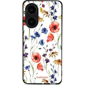 Pouzdro na mobilní telefon Lesklý kryt Mobiwear Glossy - Xiaomi Poco X7 Pro - G032G - Luční kvítí (Prémiové lesklé pouzdro, obal, kryt Mobiwear Glossy na mobil Xiaomi Poco X7 Pro - G032G - Luční kvítí, materiál Plast + TPU silikon - krytí po všech stranách, neošoupatelný potisk,)