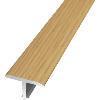 Podlahová lišta Profilteam A54 ohebná spárovací T lišta, 13*2500 Dub E09