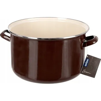 Hrnec Hrnec SMALTOVANÝ pro vaření tradiční na plyn indukci 30 cm 10L