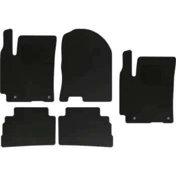 autokoberec Kobercové rohožky Edecor velurové 5 ks
