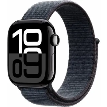 Apple Watch GPS Series 10, 42mm hliníkové pouzdro Onyx s inkoustovým sportovním páskem