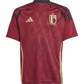 Chlapecké tričko adidas Belgium Home Shirt 2024 Juniors Red 7-8 Years