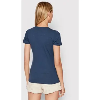 Pánské tričko Pepe Jeans T-Shirt New Virgina PL505202 Tmavomodrá Slim Fit L