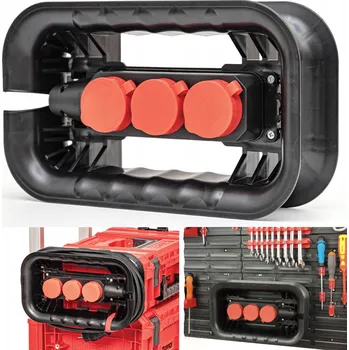 Naviják kabelu pro nářadí, držák prodlužovacího kabelu pro box Qbrick