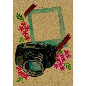 Přáníčko BeBechy – recyklovaný papír - Foto tiskopis