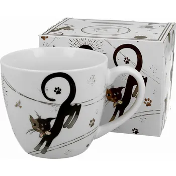 Hrnek Duo CHARMING CATS porcelán 460 ml