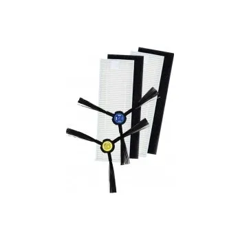 Sada příslušenství pro robotický vysavač Kartáčky a HEPA filtry k vysavači ILIFE A9S sada 4ks