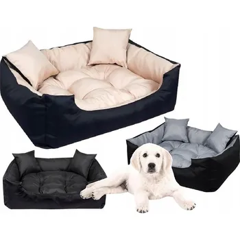 Pelíšek pro psa Pelíšek pro psa kotec ECCO 130x105 cm voděodolná béžová