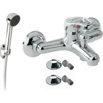 Vodovodní baterie Vanová baterie ATUT s sprchou, chrom HYDROLAND