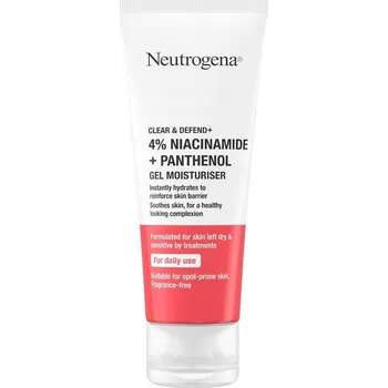 Pleťový krém Neutrogena Clear Defend+ Gel Moisturiser Gel na Obličej 50 ml