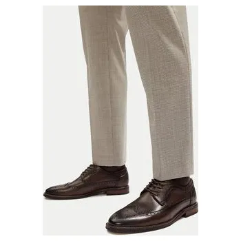 Pánské polobotky Polobotky Gino Rossi GINO-01 125AM Hnědá 43