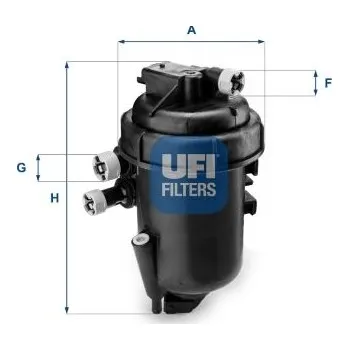 Autodíl Palivový filtr UFI 55.084.00
