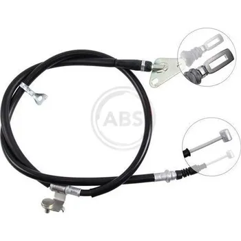 Lanko parkovací brzdy Tažné lanko, parkovací brzda A.B.S. K11108