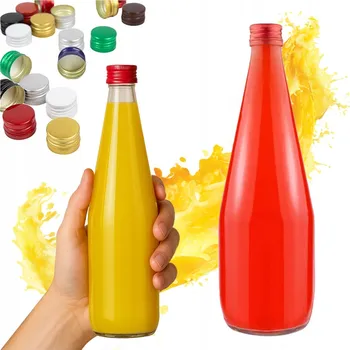 Láhev Skleněná láhev Bimberek Kapka průhledná 700 ml