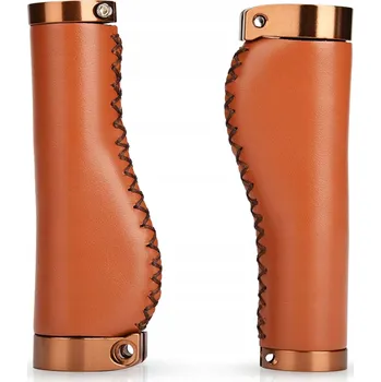 grip ERGONOMICKÉ GRIPY / RUKOJETI NA KOLO NA ŘIDÍTKA Z EKO KŮŽE - KOMFORTNÍ