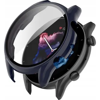 Pouzdro na mobilní telefon 2v1 POUZDRO + TVRZENÉ SKLO POUZDRO OBAL PRO AMAZFIT GTR 3 / GTR 3 PRO