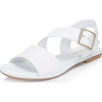 Dámské sandále Iberius Dámské sandály IBERIUS P027-207-T138 bílá S5 39