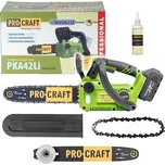 PROCRAFT PKA42Li aku řetězová pila 20V/4Ah, lišta 304mm, 2,7kg