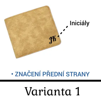 Žertovný předmět GRAVENO Peněženka na přání Zvolte variantu: Varianta 1 - Přední strana