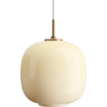 LOUIS POULSEN Závěsná lampa VL 45 Radiohus, 250, Brass / Pale Yellow