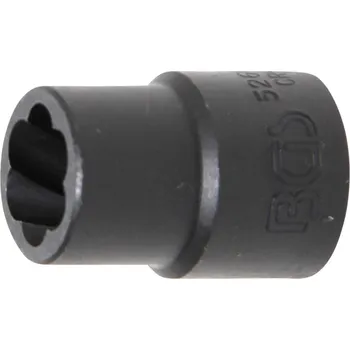 Ruční nářadí BGS 5266-13, Nástrčná hlavice se spirálovým profilem | 12,5 mm (1/2") | 13 mm
