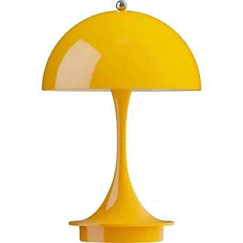 Lampička LOUIS POULSEN Přenosná lampa Panthella 160, Opaque yellow