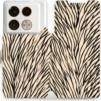 Pouzdro na mobilní telefon Flipové pouzdro Mobiwear - Infinix Note 40 Pro Plus - VA52S V koruně stromu (Knížkové flip pouzdro, obal, kryt na mobil Infinix Note 40 Pro Plus - VA52S V koruně stromu, materiál Umělá kůže + TPU - ochrana 360°, stojánek, silikonová vanička, magnetické)