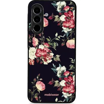 Pouzdro na mobilní telefon Lesklý kryt Mobiwear Glossy - Samsung Galaxy A26 5G - G040G - Růže na černé (Prémiové lesklé pouzdro, obal, kryt Mobiwear Glossy na mobil Samsung Galaxy A26 5G - G040G - Růže na černé, materiál Plast + TPU silikon - krytí po všech stranách, neošoupatelný)